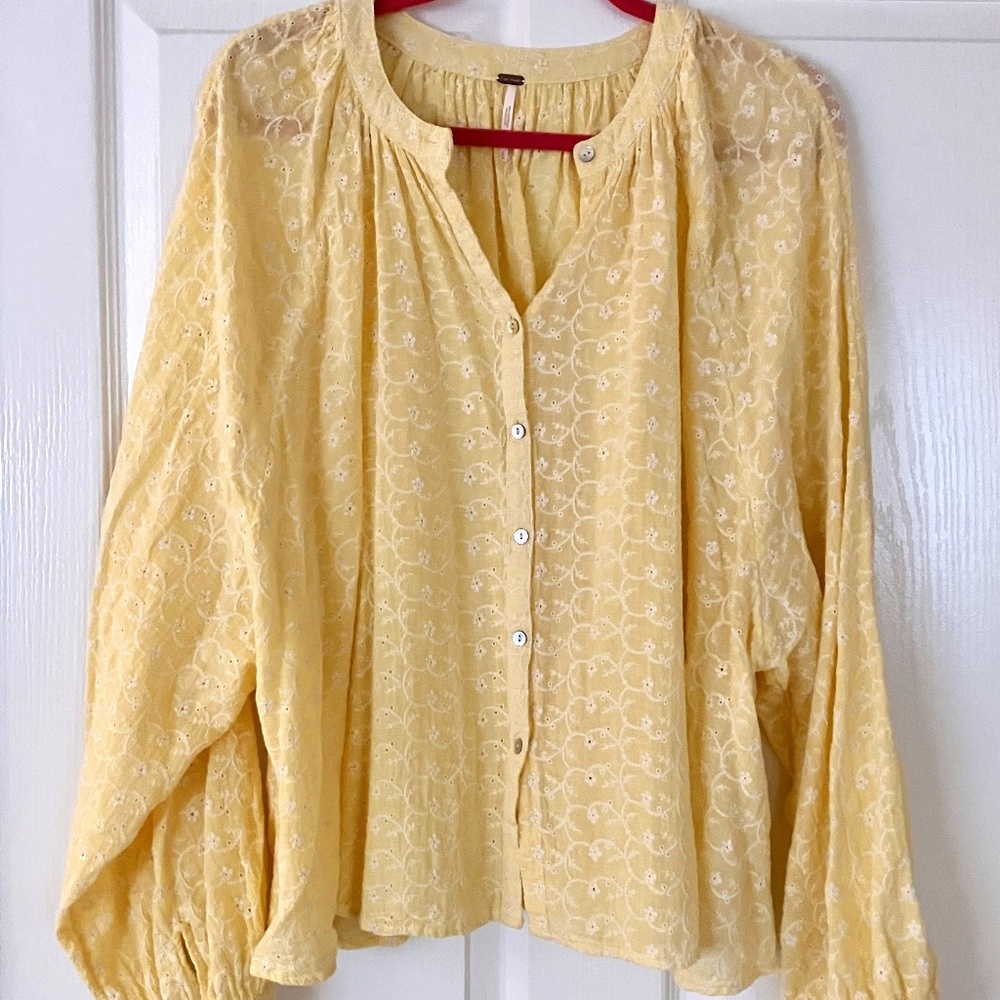 Free People Long Sleeve Shirt